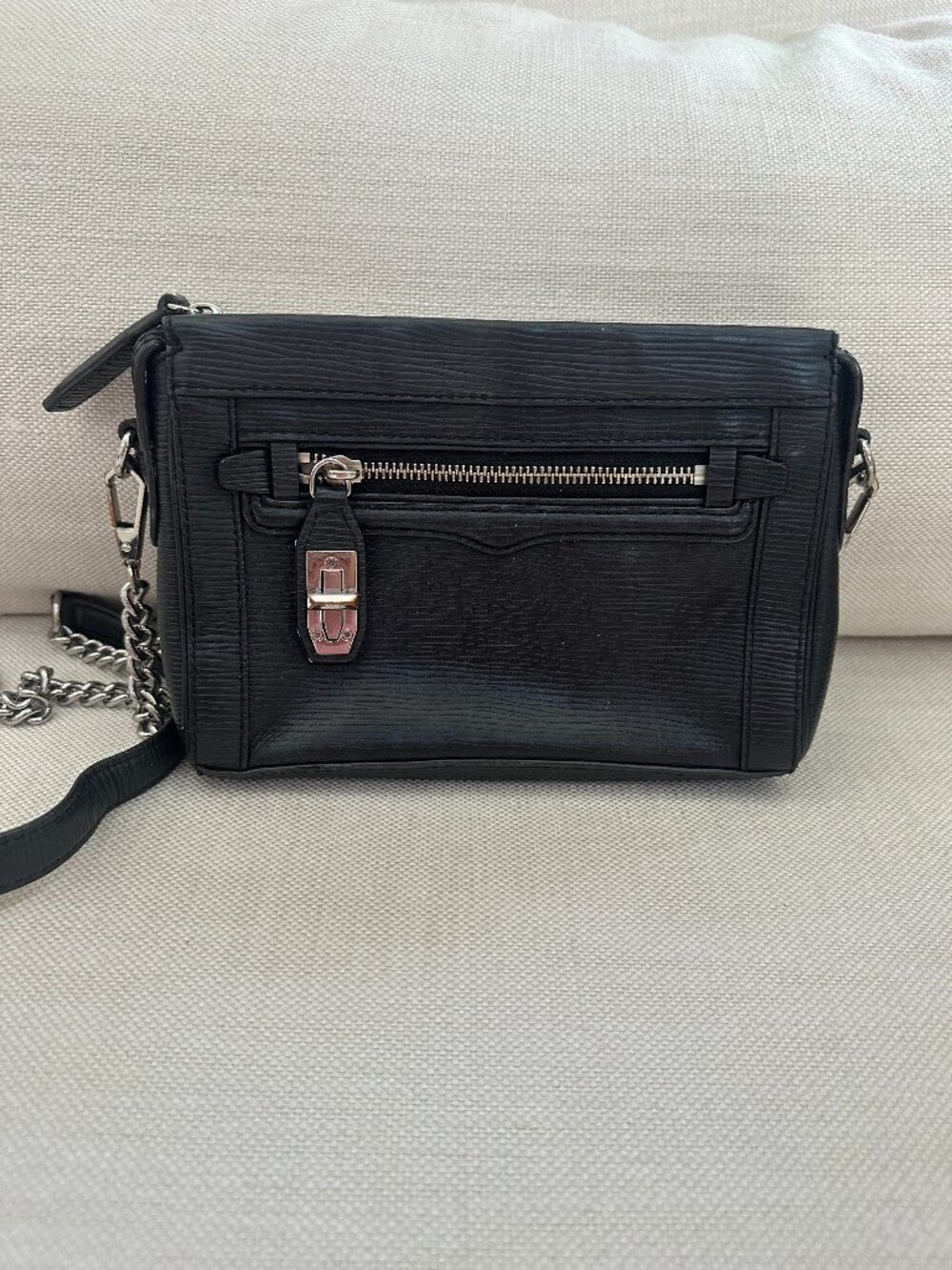 Rebecca Minkoff Mini MAC Convertible Leather Crossbody Bag